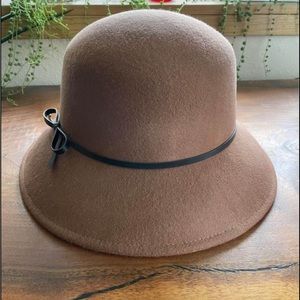 Felt Cloche Hat